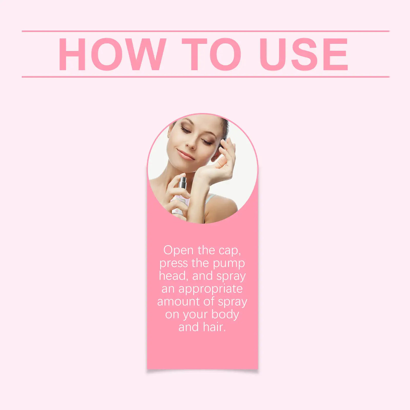 EELHOE Body Hair Perfume Spray